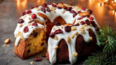 bolo de natal decorado