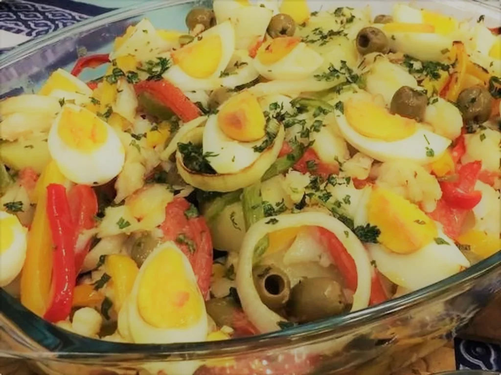 salada de bacalhau