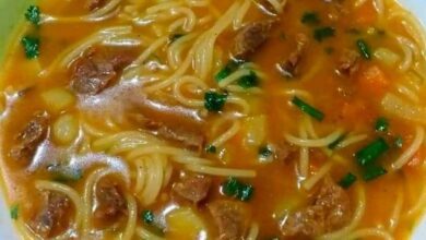 sopa de carne com legumes