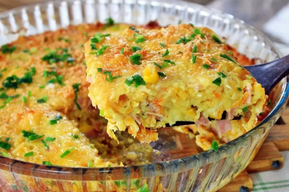 Omelete de forno rápido e delicioso