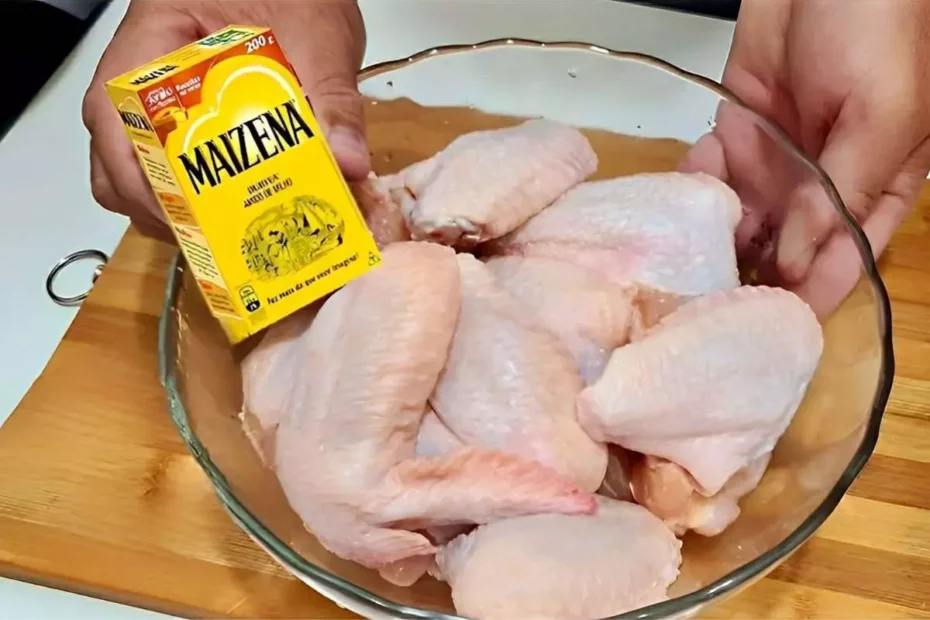 Segredo para um frango frito empanado crocante e sequinho