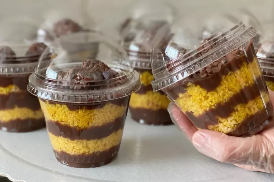 Bolo de cenoura com brigadeiro