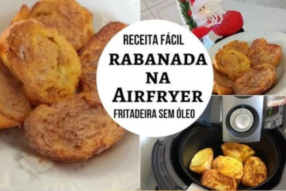 Rabanada na Airfryer