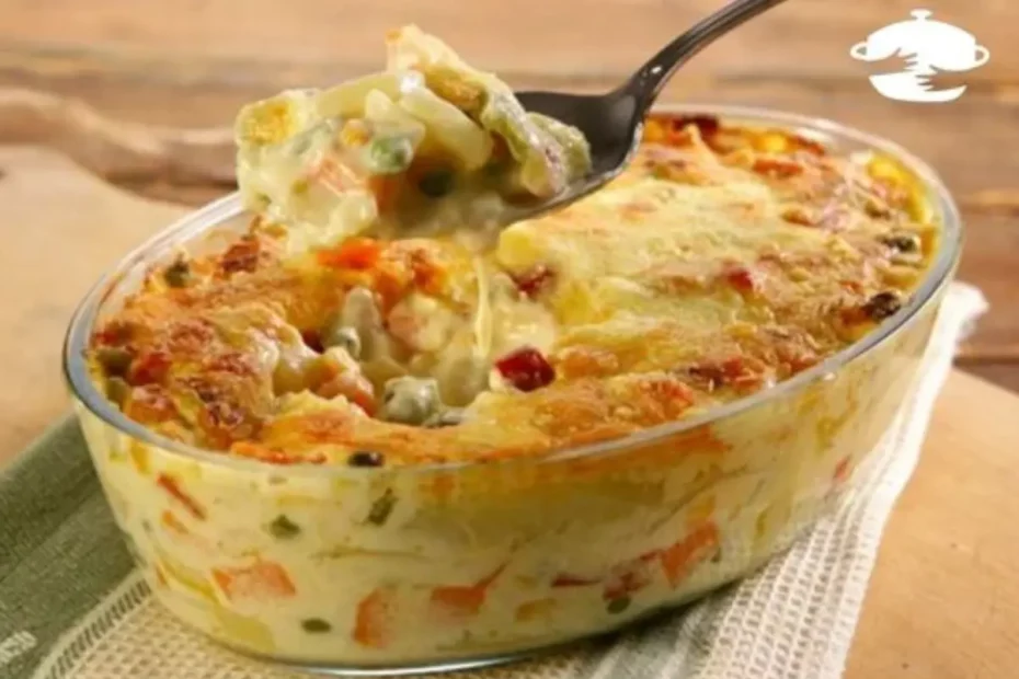 Legumes gratinados