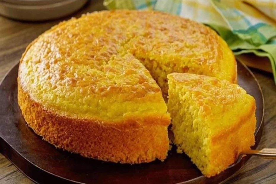 Bolo de milho de latinha cremoso