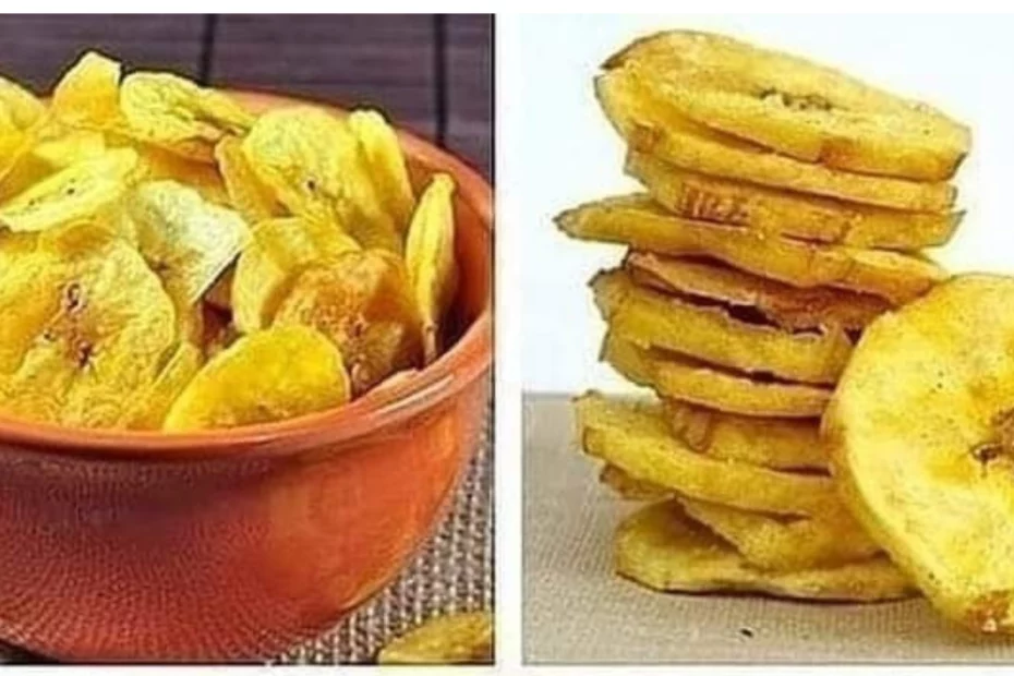 Chips de banana crocante e saudável