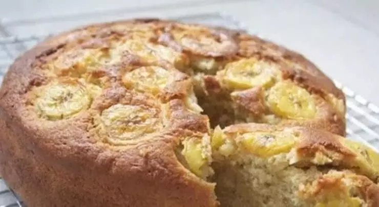 bolo de banana sem farinha