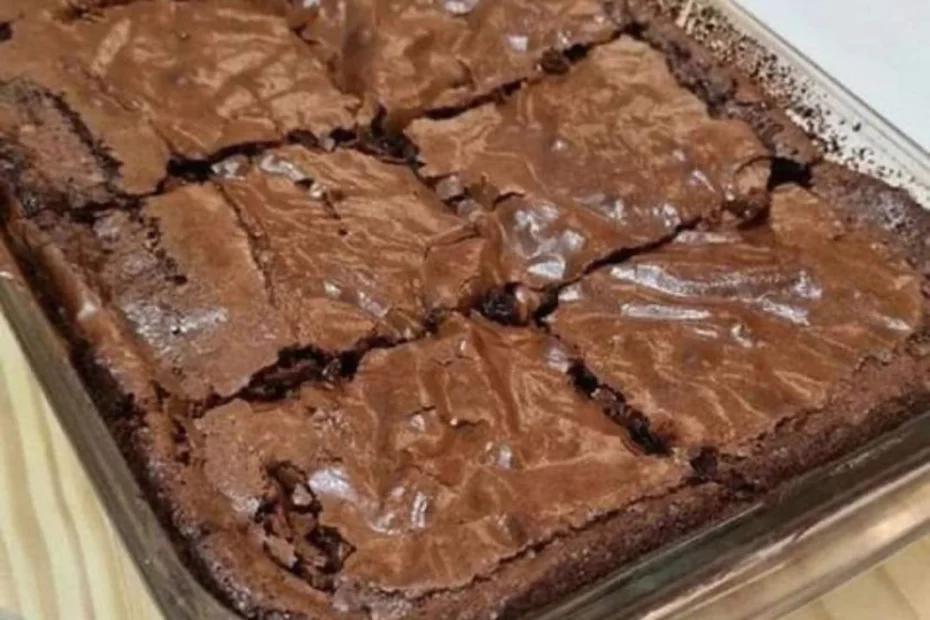 receita de brownie perfeita