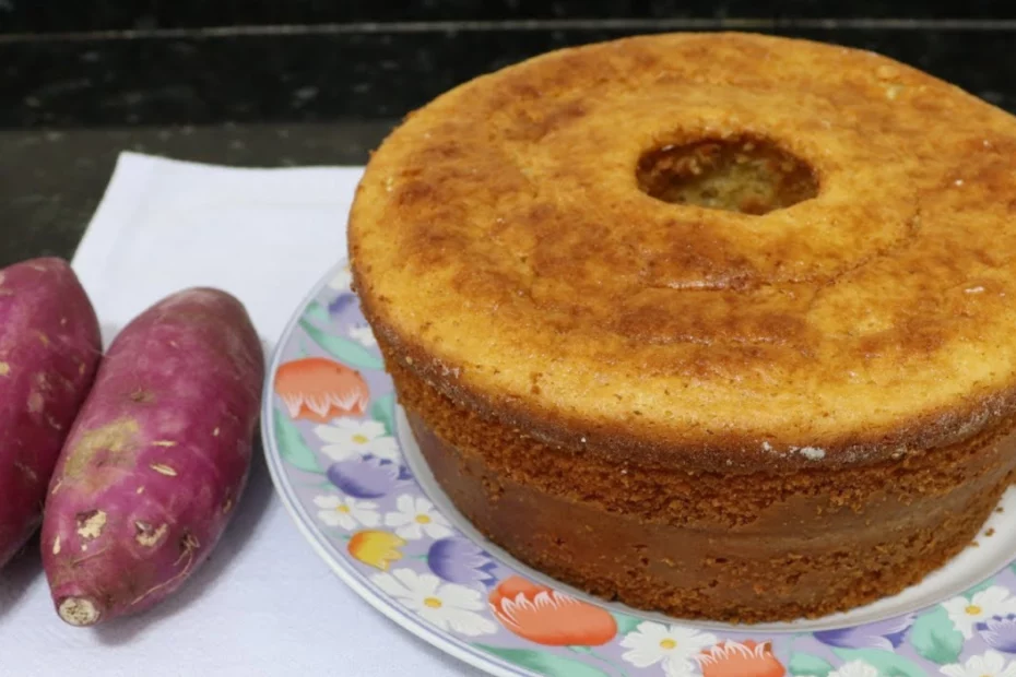 bolo de batata doce