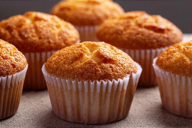 muffins de iogurte