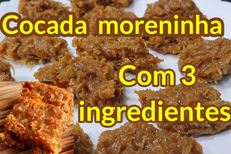 moreninha de 3 ingredientes