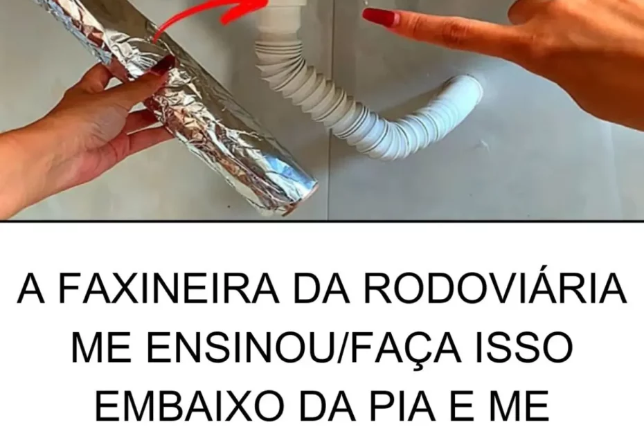 Sifão da pia