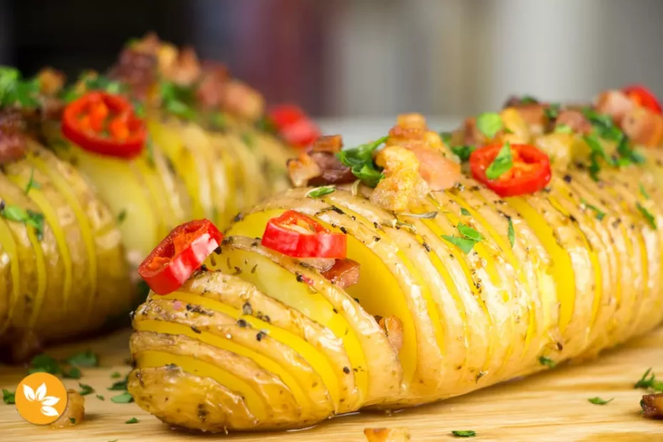 batatas hasselback