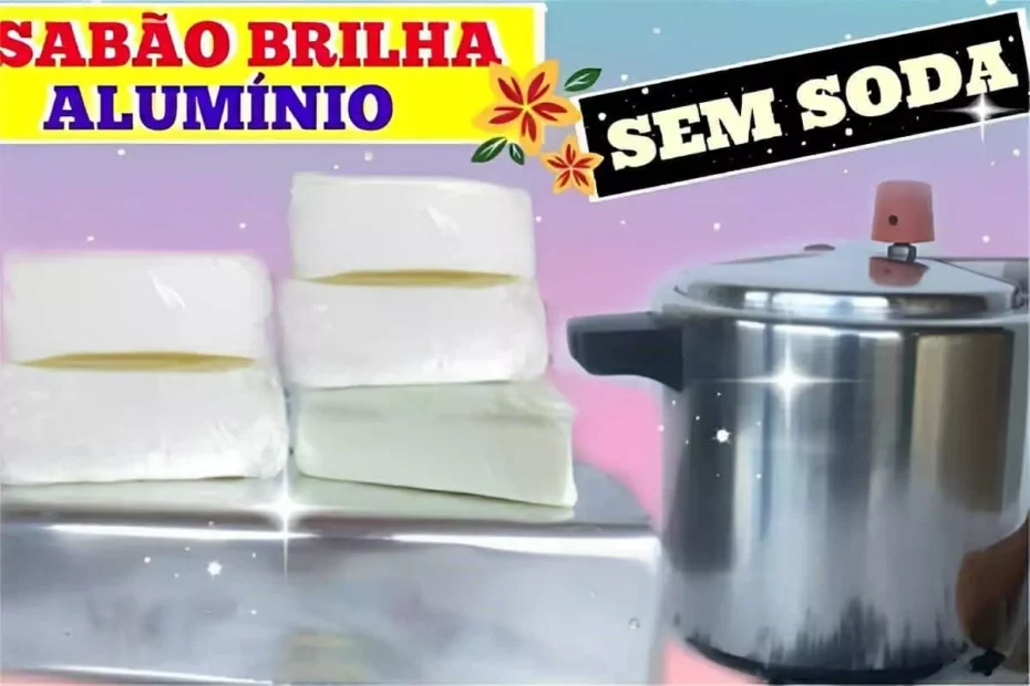 Sabão limpa lumínio