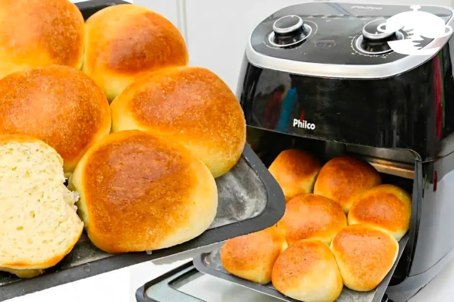 Pão caseiro na AirFryer