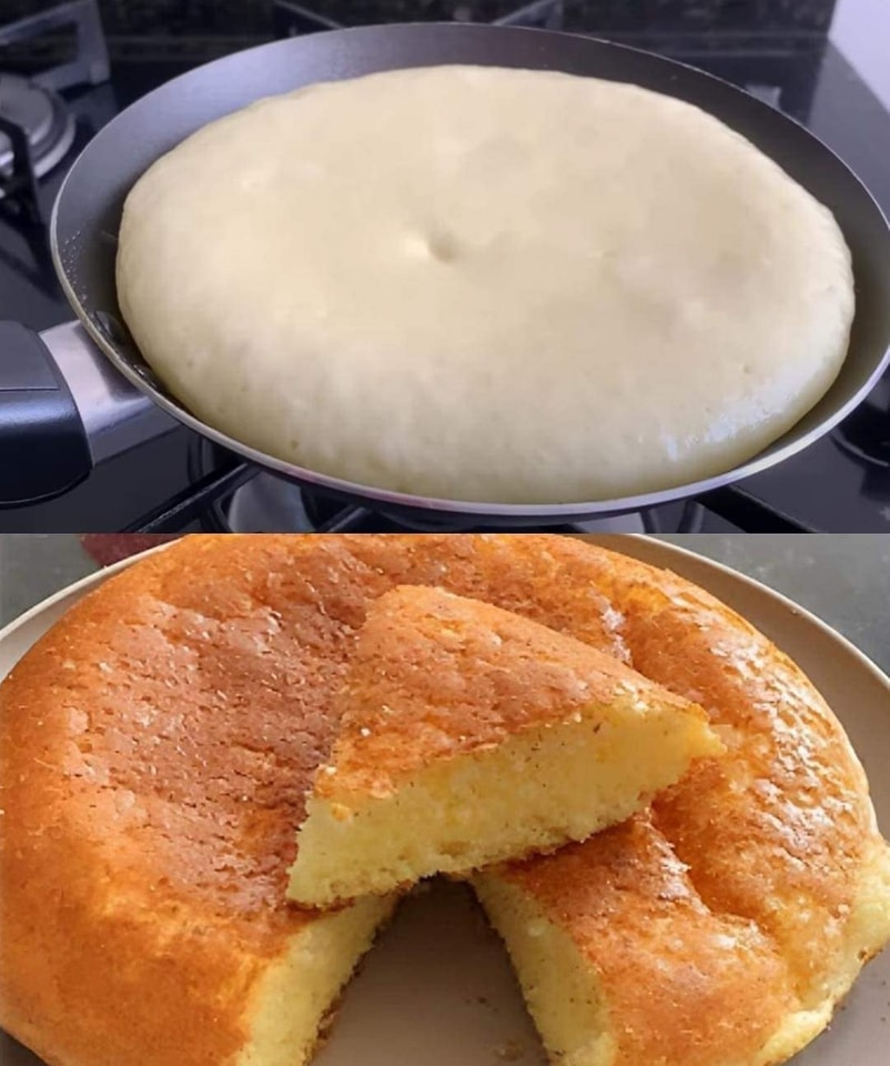 Pão de maisena feito na frigideira