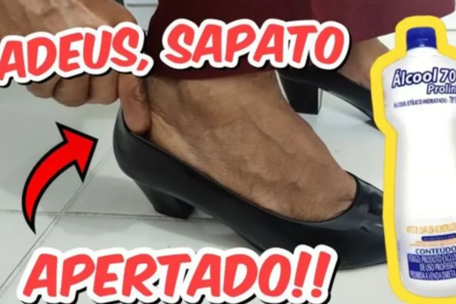 Adeus sapatos apertados