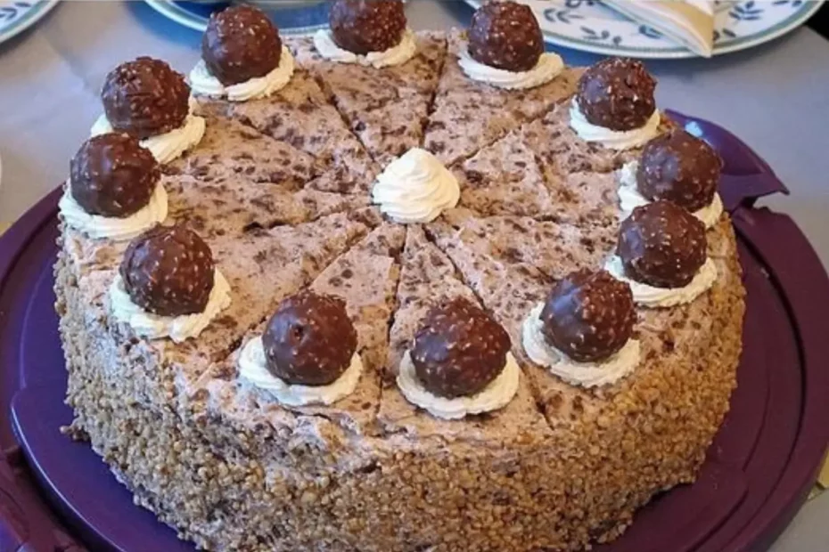 bolo de chocolate com amendoim torrado