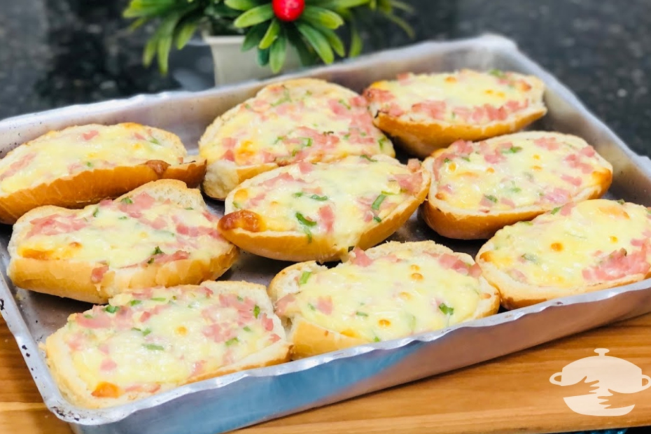 Lanche com pão amanhecido