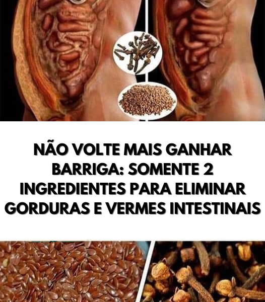 Com estes 2 ingredientes você elimina gordura do corpo