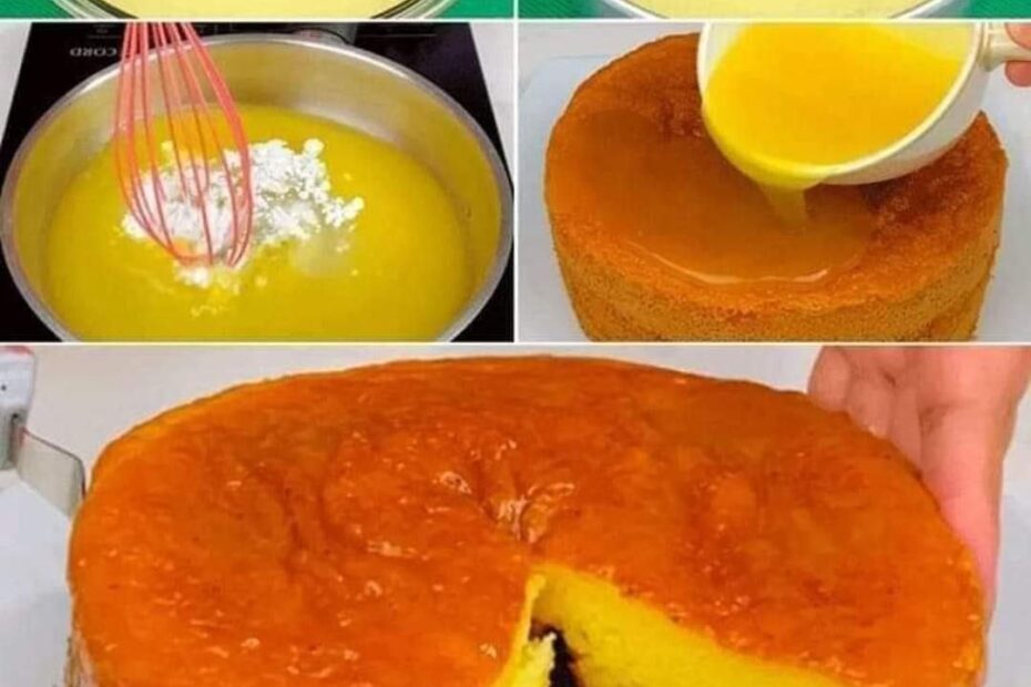 Bolo de laranja sem farinha de trigo