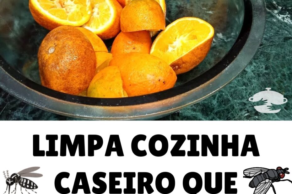 Multiuso para limpar cozinha receita caseira