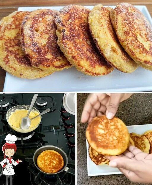 Pãozinho de banana feito em 10 minutos receita maravilhosa