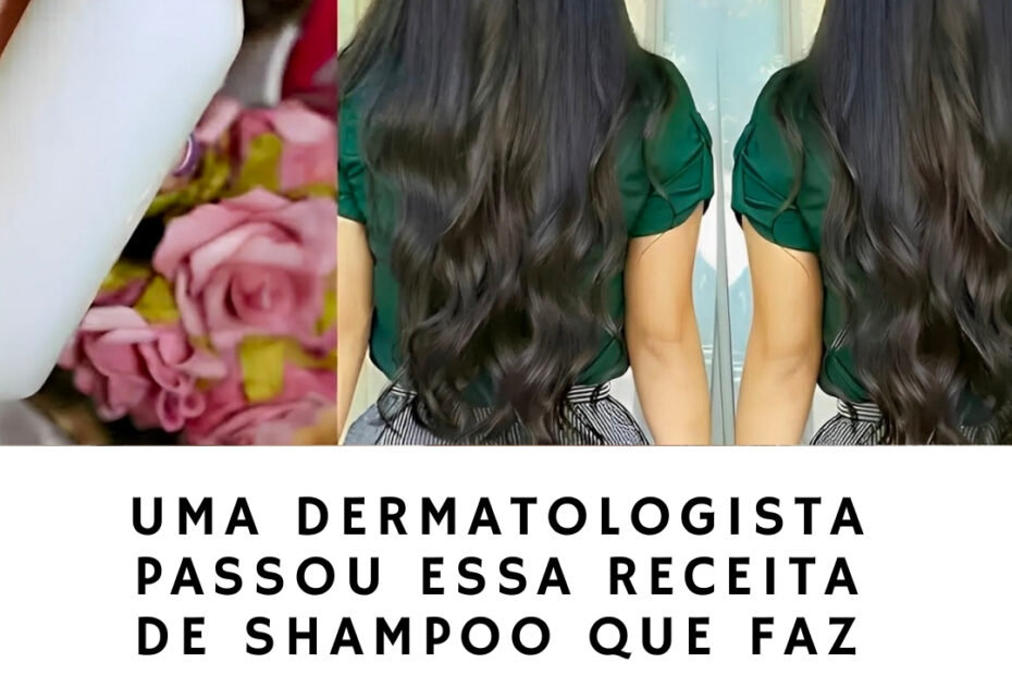 Shampoo caseiro para crescer cabelo