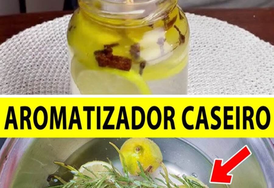 Aromatizador caseiro