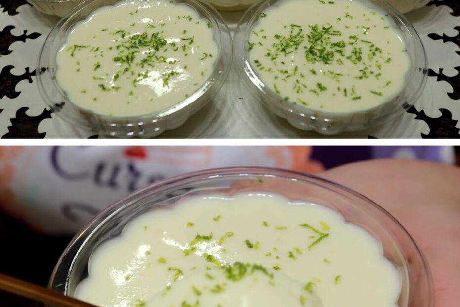 Mousse de limão fácil