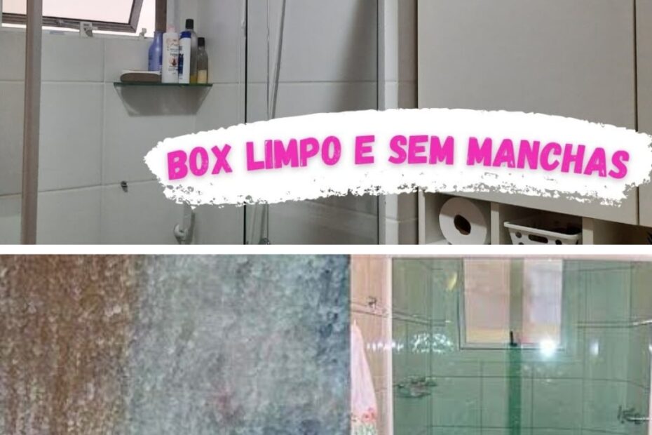 Box limpo e sem manchas