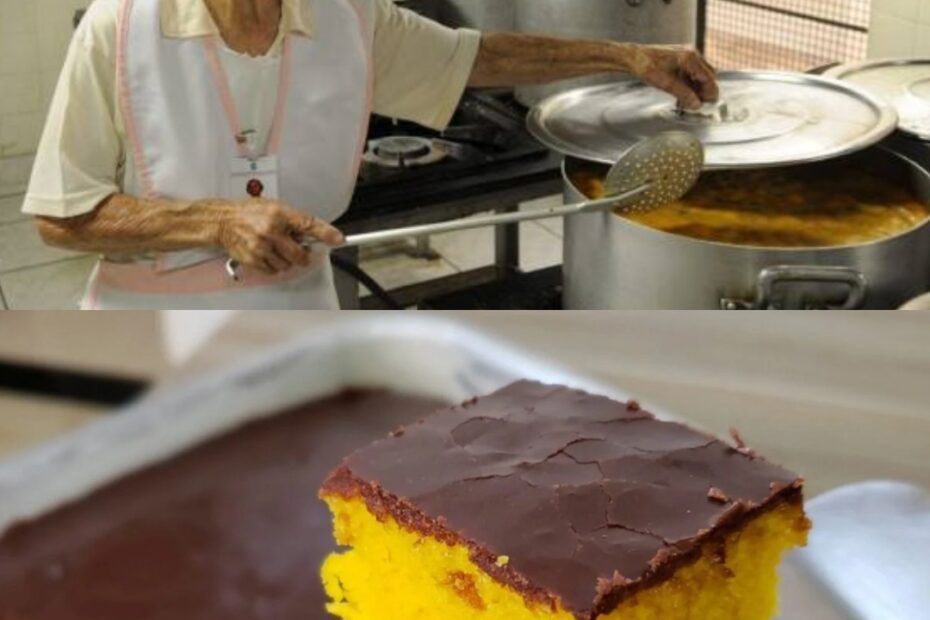 Bolo de cenoura da dona nelma