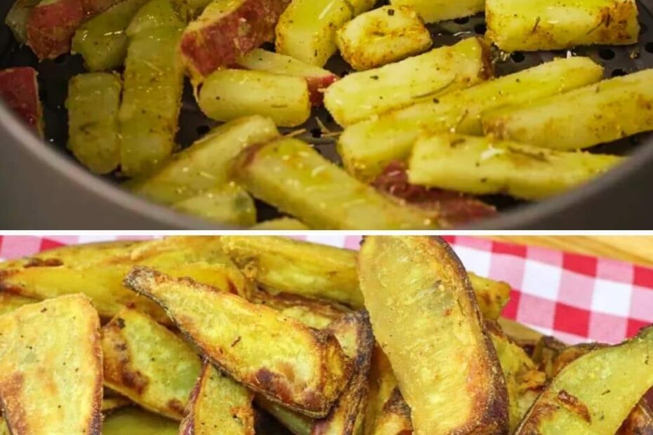 Batata doce na airfryer