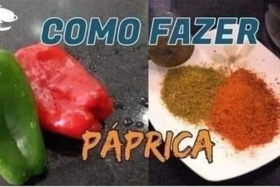 Como fazer paprica em casa