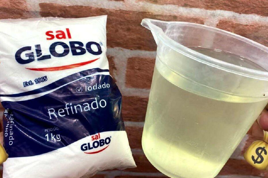 Como combinar sal e água sanitária para a limpeza