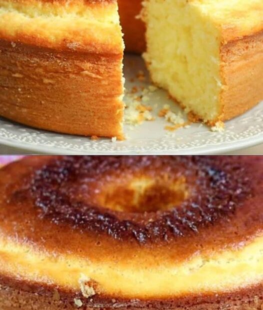 Bolo de queijo fofinho