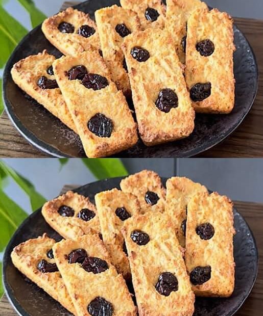 Biscoito de aveia e maçã