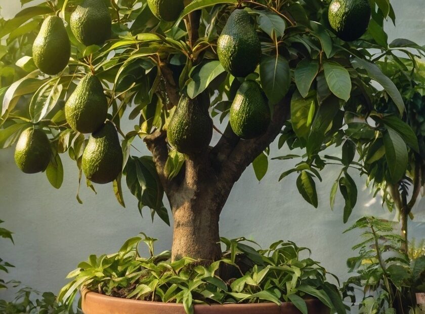 Como fazer o abacateiro dar frutos no vaso