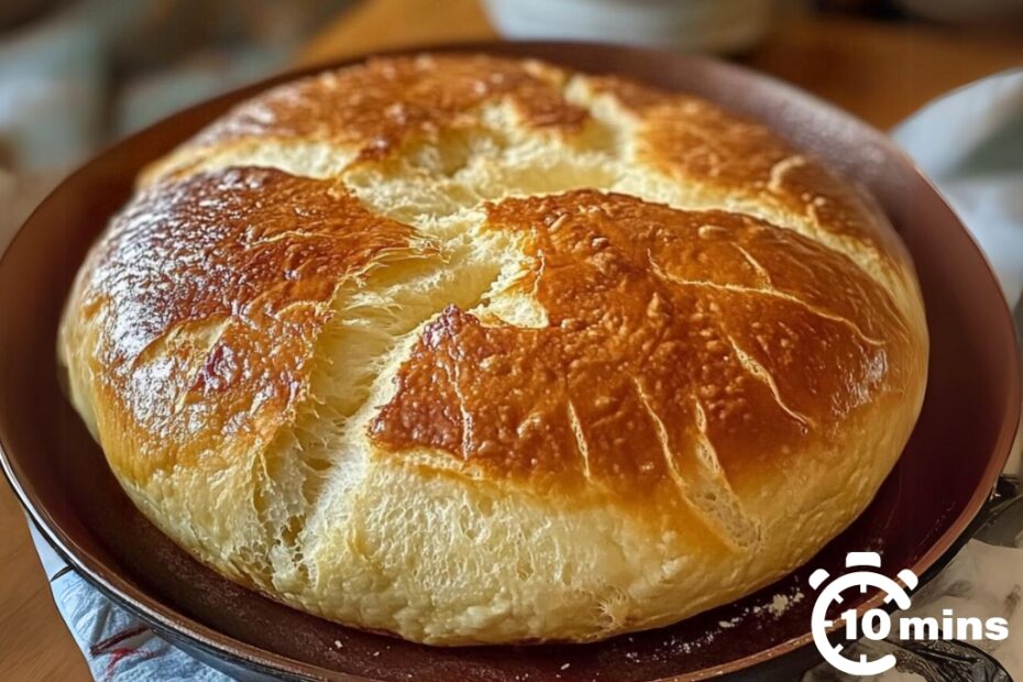 Pão de maizena de 10 minutos na frigideira