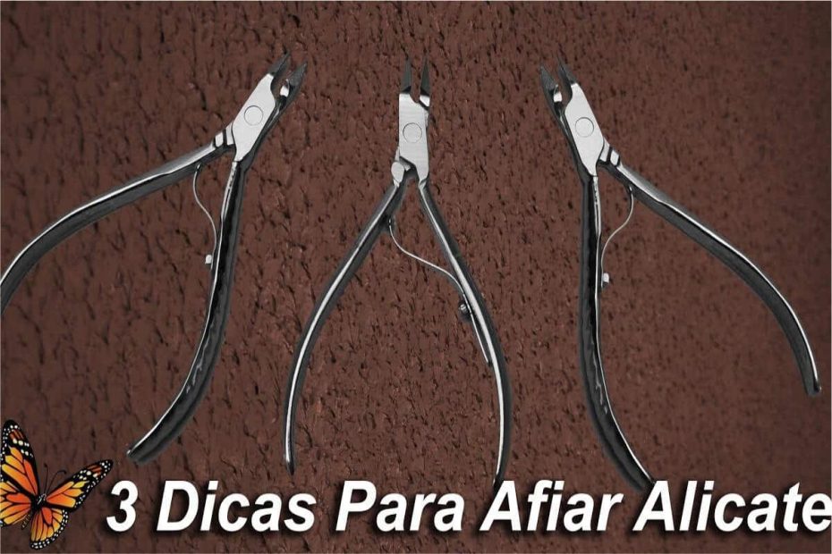 Dica para amolar alicates de unha