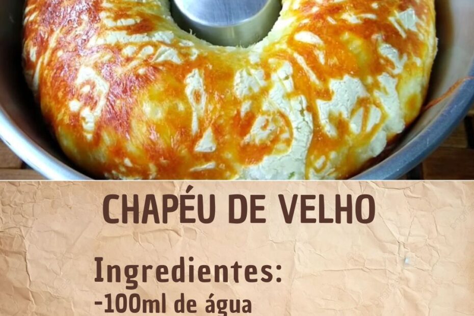 Chapéu de velho bolo