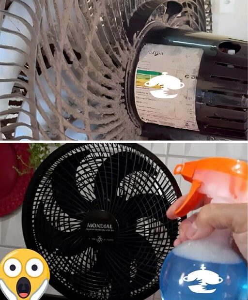 Dica para limpar ventilador