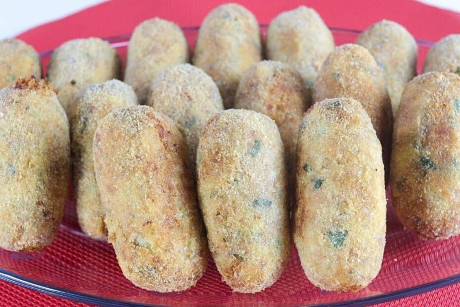 Croquete de feijão