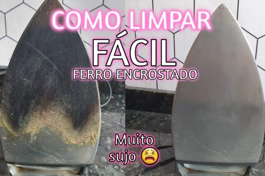 como limpar ferro de passar