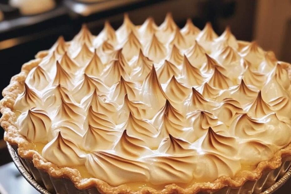 Torta de Limão com Merengue