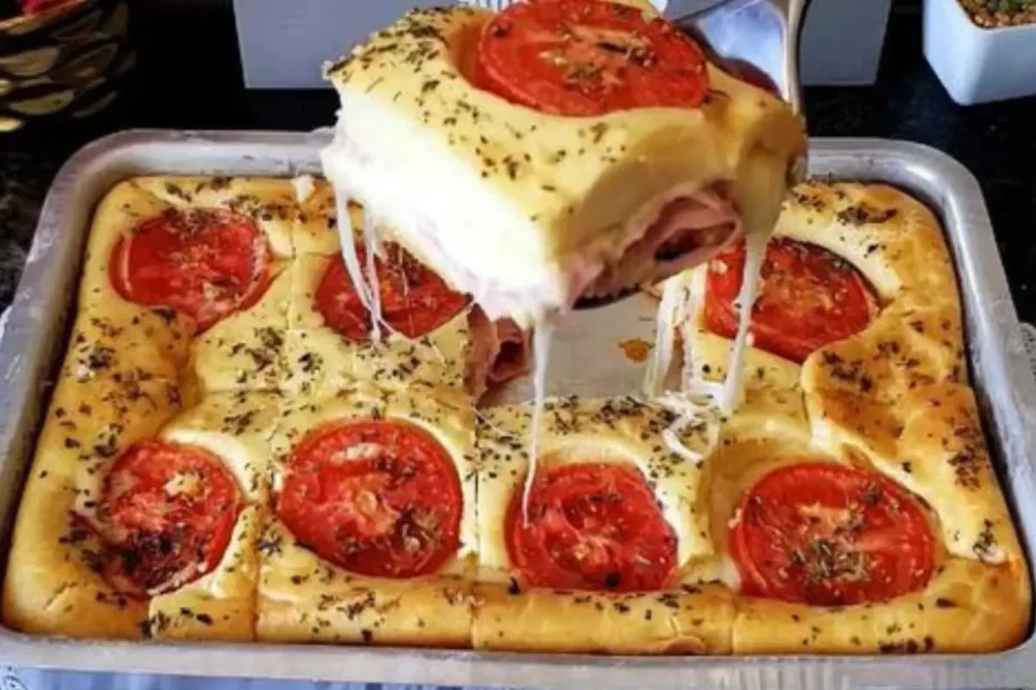 Torta de Presunto e Queijo