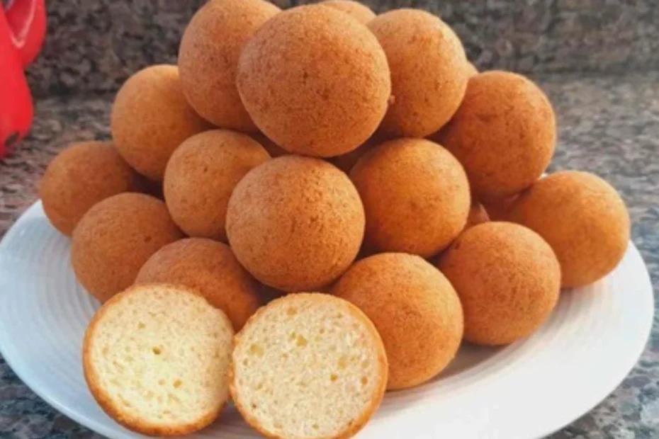 bolinho de chuva tradicional