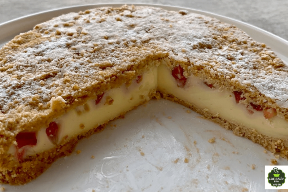 Torta de Frutas Cremosa